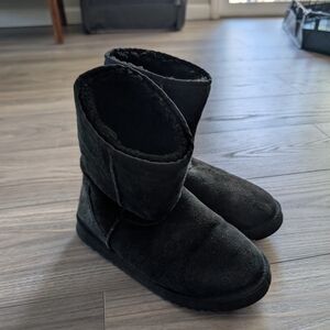 Uggs Black Suede Boots